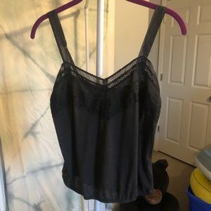 AMERICAN EAGLE Navy tank top